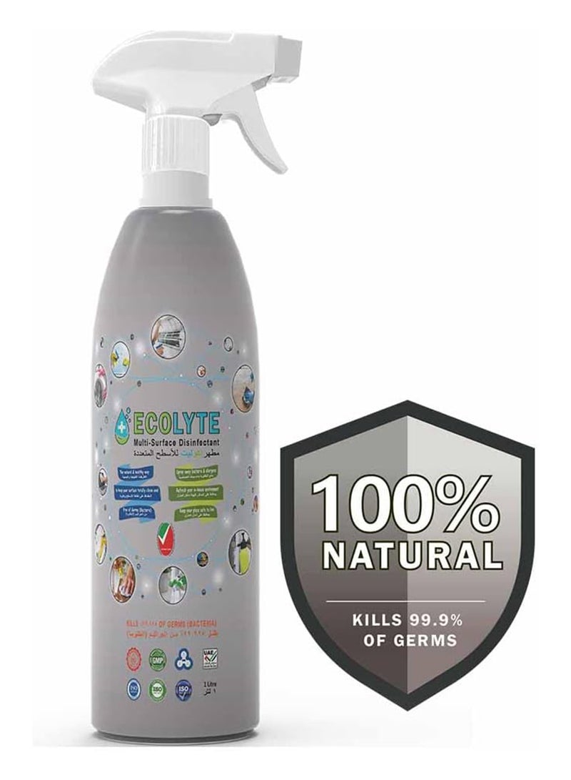 ECOLYTE+ رذاذ مطهر متعدد الأسطح إيكولايت+ - 1 لتر - Image 2